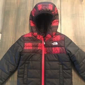 North Face boys reversible jacket